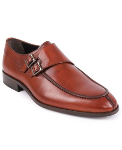 VELLAPAIS Men's Arlington Buckle Dress Shoes