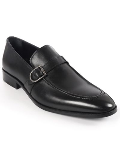 VELLAPAIS Men's Classic Monk Strap Loafers
