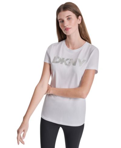 Женская футболка DKNY Sport Foil Logo
