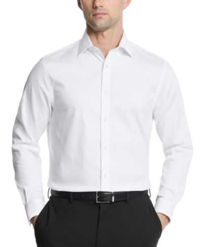 Michael Kors Men's Ultra Wrinkle Free Stretch Regular-Fit Dress Shirt