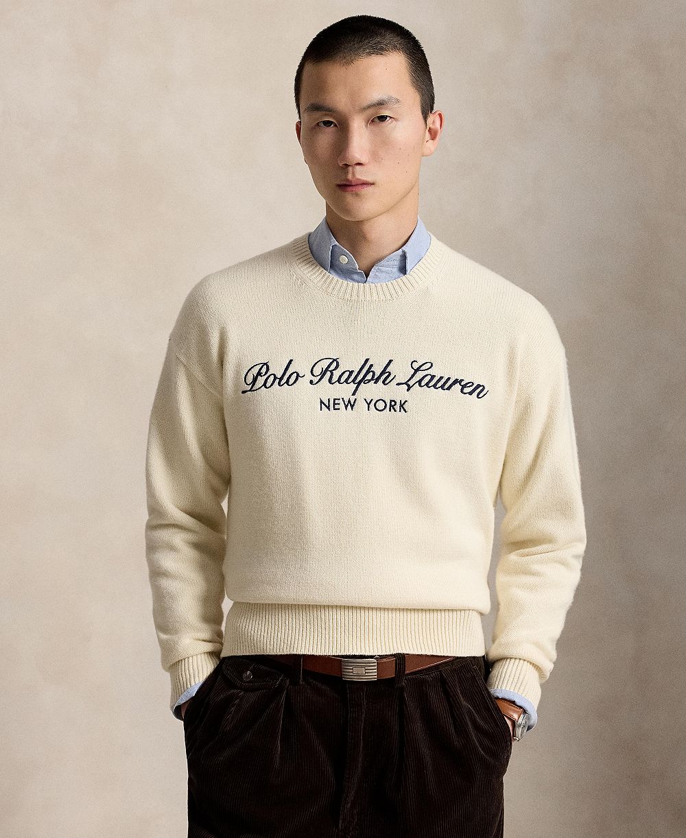 Polo Ralph Lauren Men's Regular-Fit Logo Wool-Cotton Sweater
