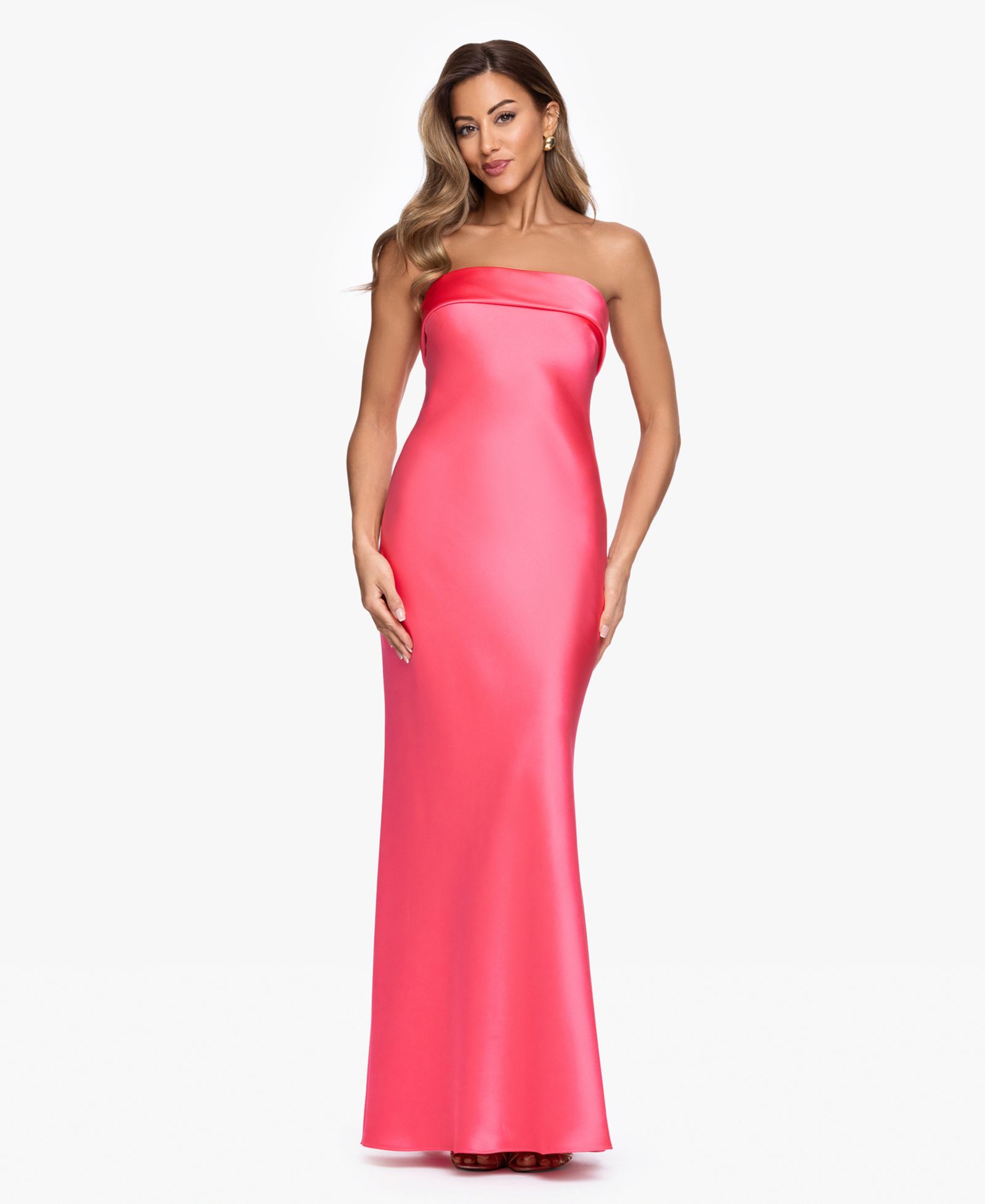 Женское вечернее платье XSCAPE Strapless Sleeveless Gown
