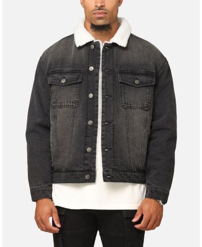 Мужская джинсовая куртка SAINT MORTA Sherpa Boxy Denim