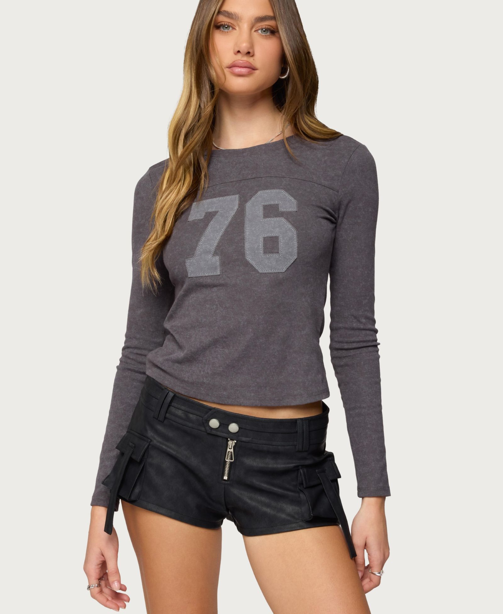 Edikted Women's Kaisley 76 Long Sleeve T Shirt