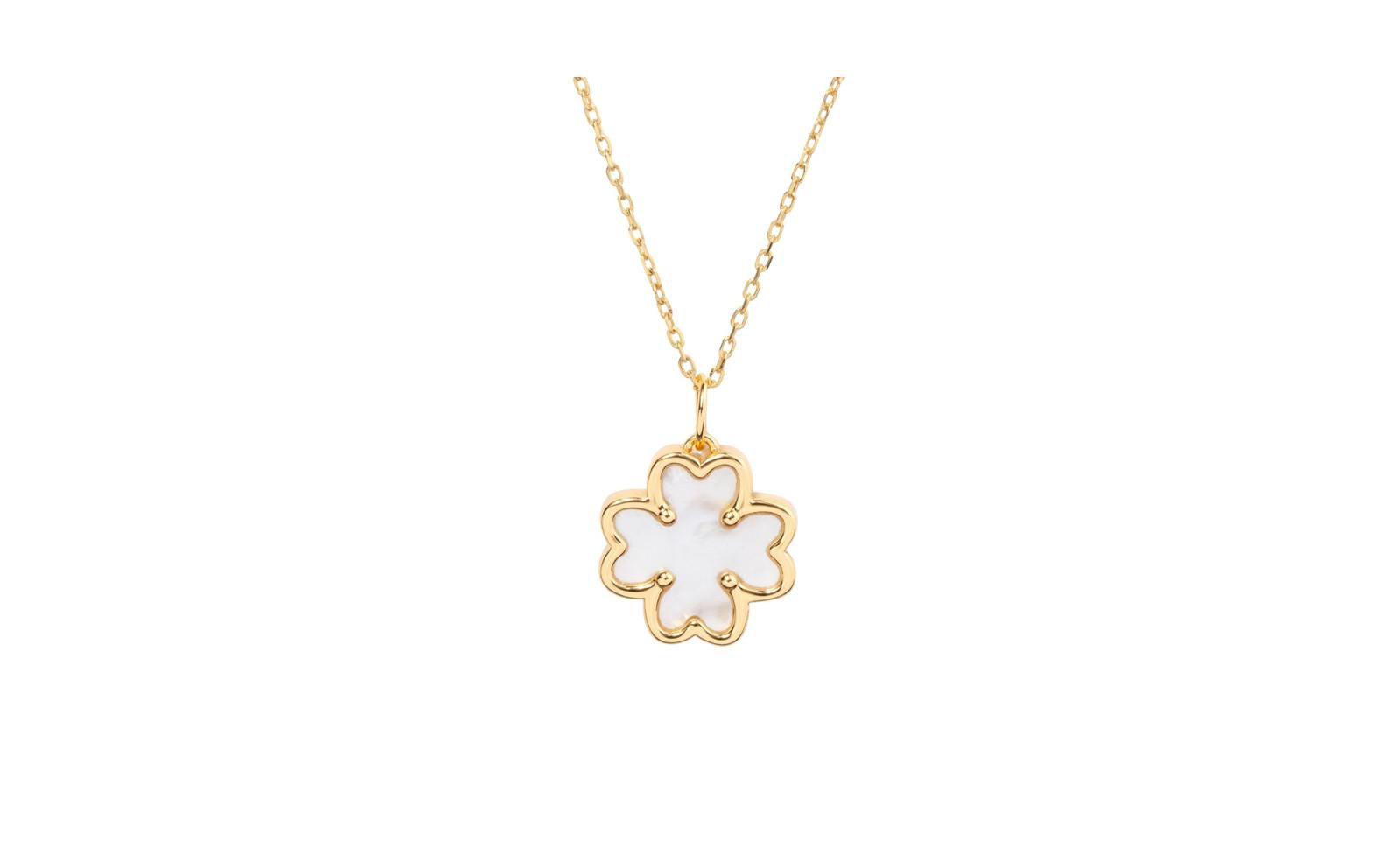 Подвеска Little Sky Stone Clover MOP