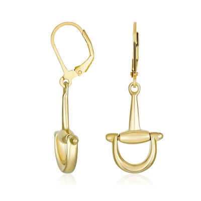 Bling Jewelry Серьги-подвески в виде лошадиной удилки и конской тематики