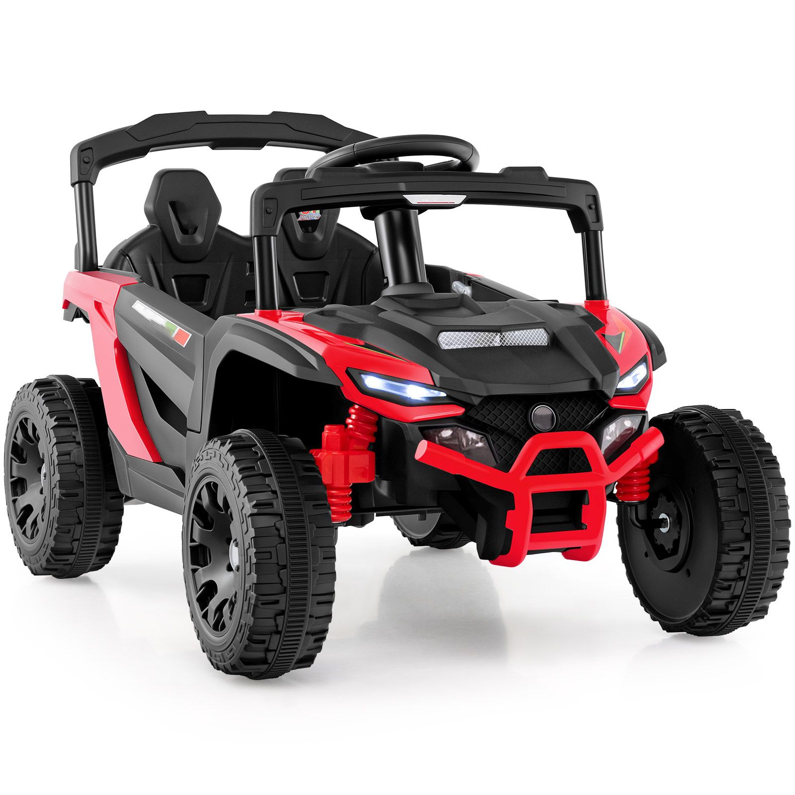 Детская электрическая машина Slickblue 12V UTV с подсветкой, музыкой и сигналом