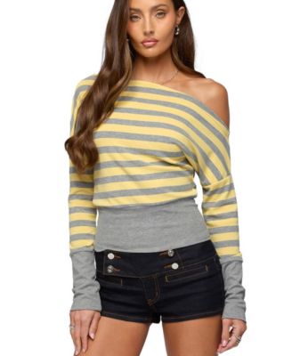 Gray-melange-and-yellow