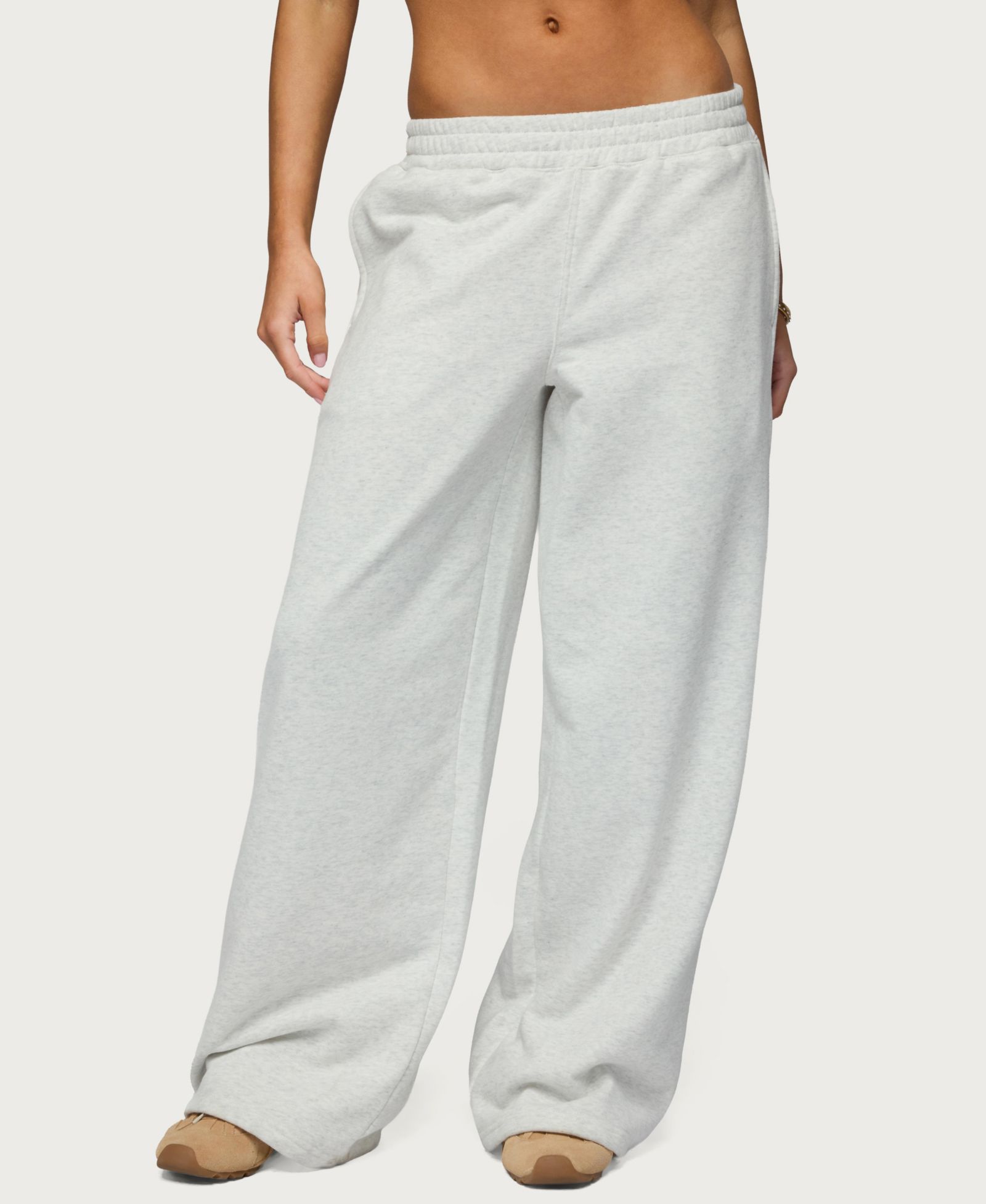 Edikted Women's Jacie Wide Leg Sweatpants