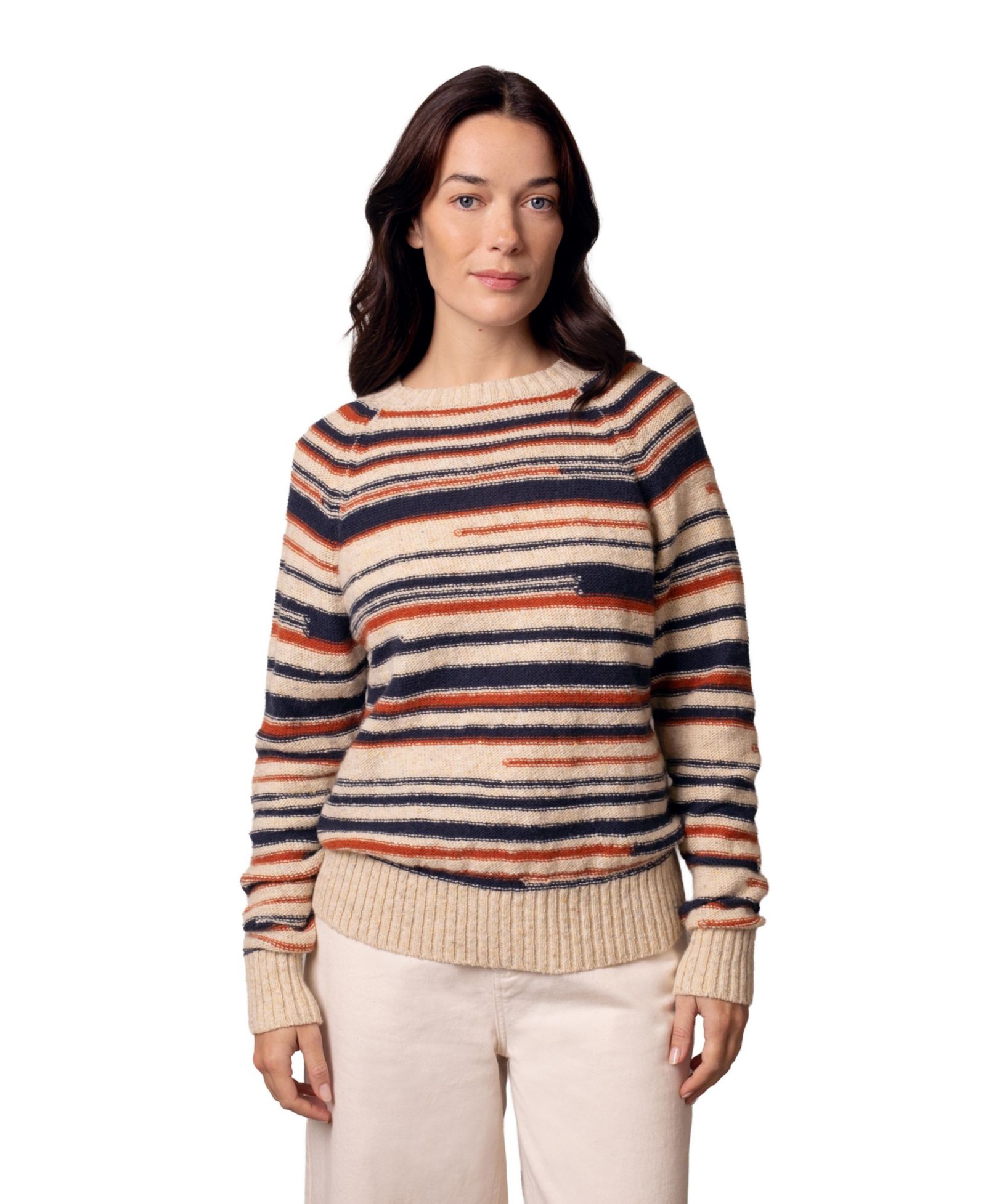 Женский свитер Celtic & Co. Donegal Broken Stripe
