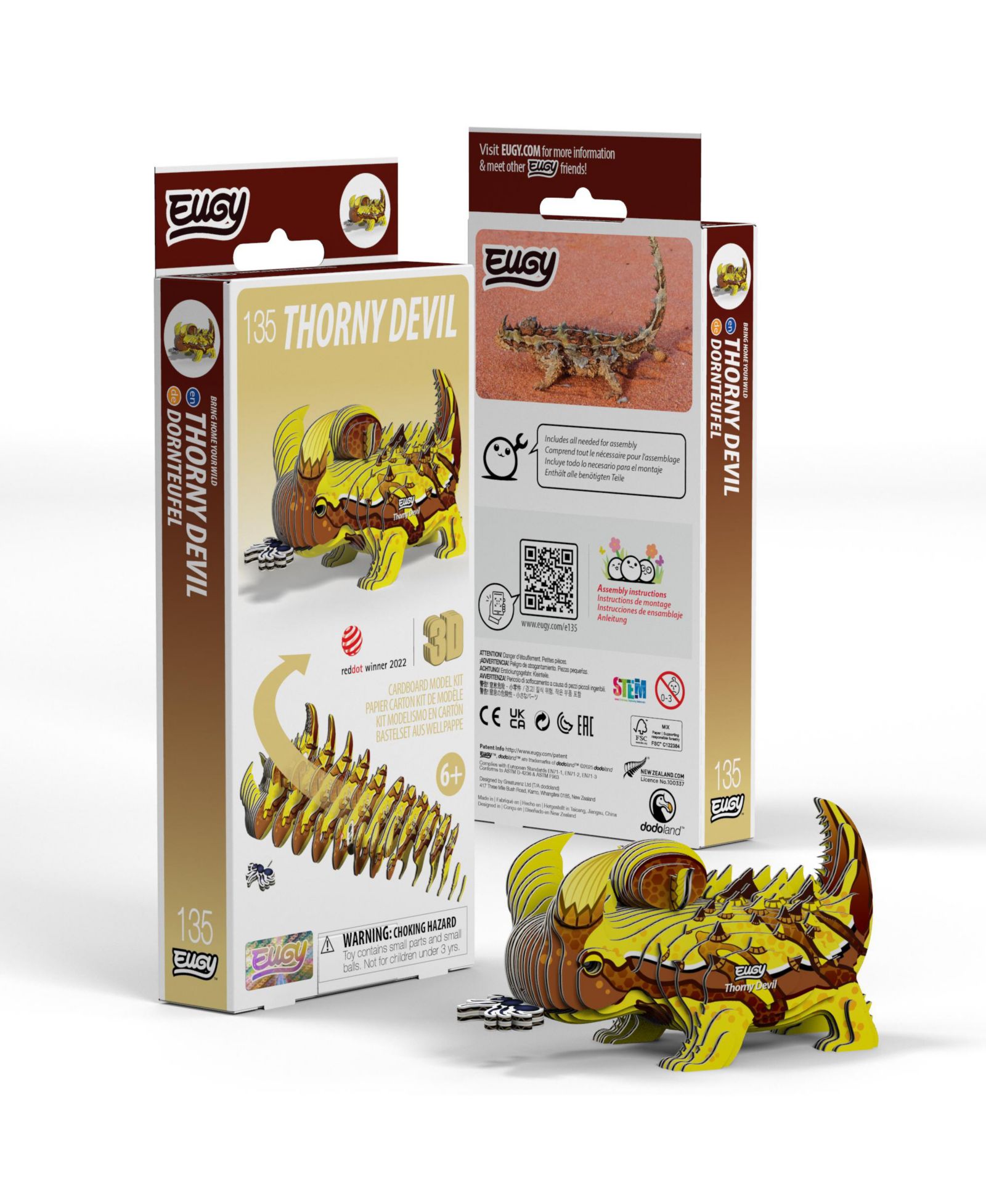 3D пазл Eugy Thorny Devil