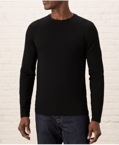 Pact Men's Luxe Signature Slim Long Sleeve Tee Made With Organic Cotton
