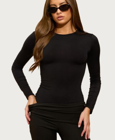 Edikted Women's Coretta Long Sleeve Bodysuit