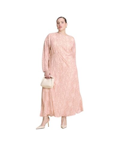 Женское платье ELOQUII Women's One Shoulder Asym Dress