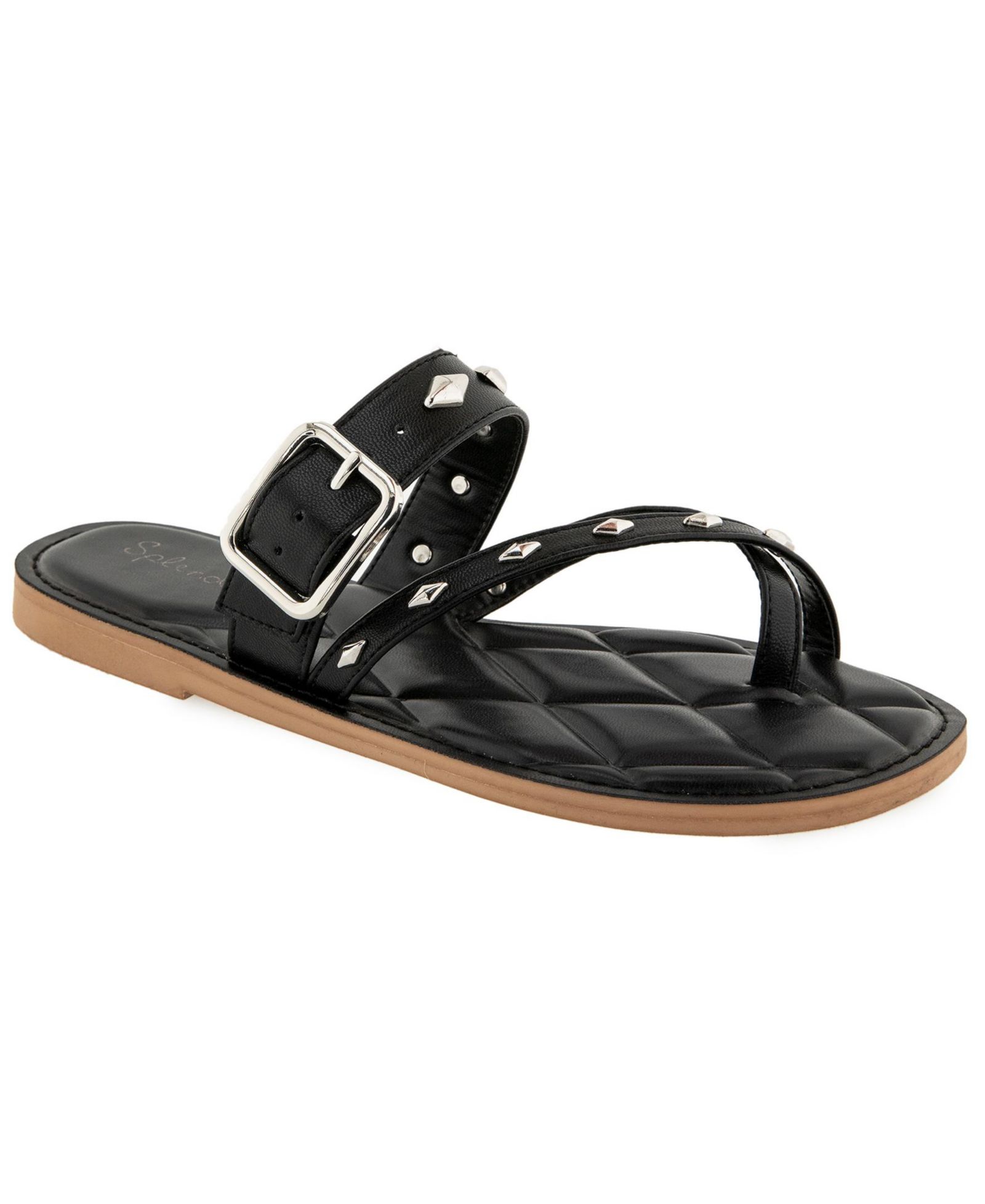 Женские шлепанцы Splendid Susana Quilted Slide Sandal