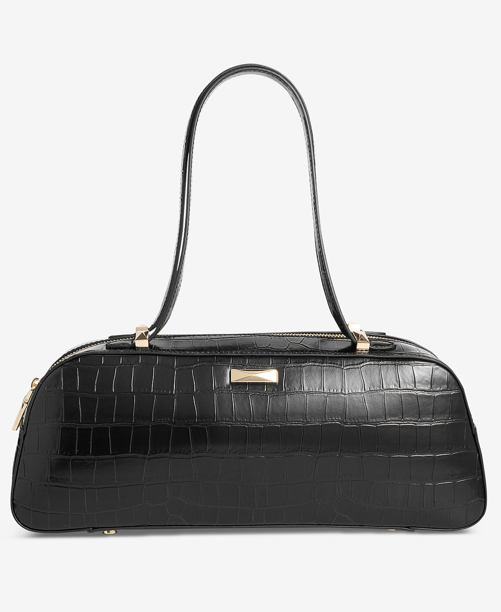 I.N.C. International Concepts Nedda Croco-Embossed Satchel, Macy's Exclusive