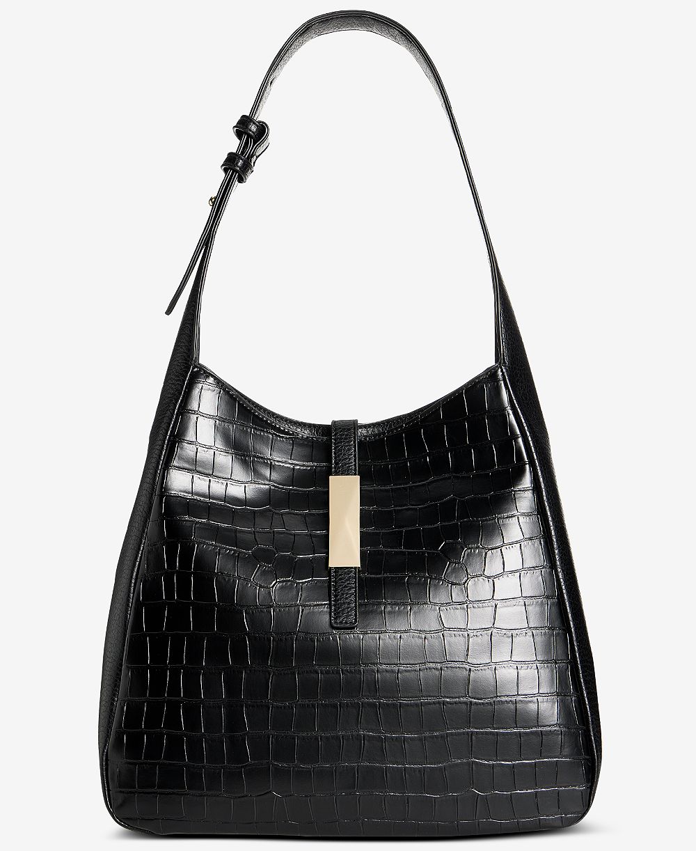 I.N.C. International Concepts Salee Croco-Embossed Shoulder Bag, Macy's Exclusive