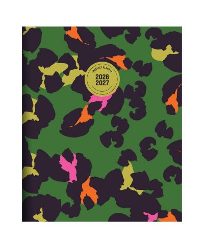 Ежемесячный планер TF Publishing Paper Goods July 2026 - June 2027 Lucky Leopard Large