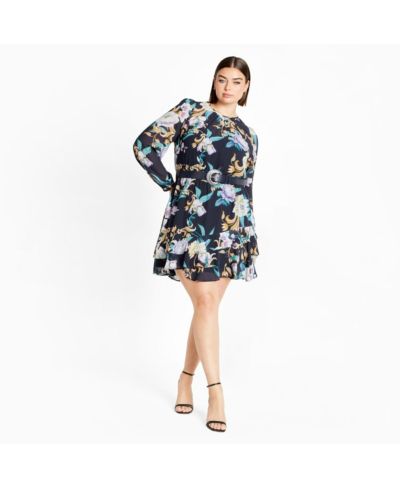 CITY CHIC Women's Plus Size Julianna Dress