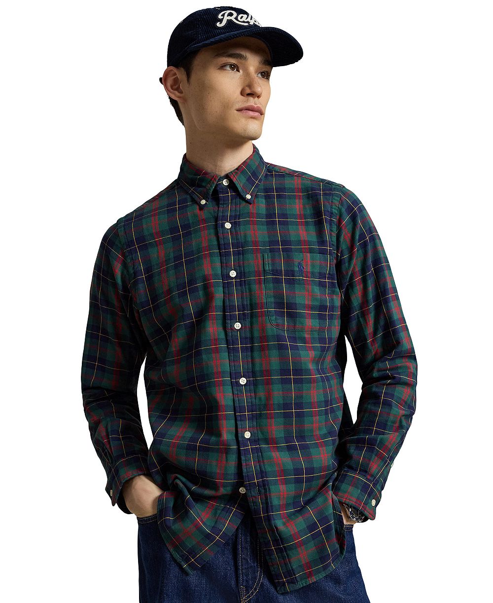 Polo Ralph Lauren Men's Plaid Classic-Fit Button-Down Shirt