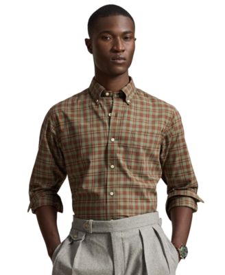 Polo Ralph Lauren Men's Plaid Peached Shirt