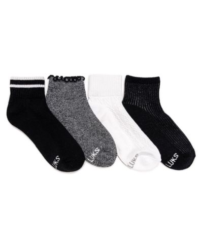 Женские носки MUK LUKS Dream Step Mini Crew, 4 пары