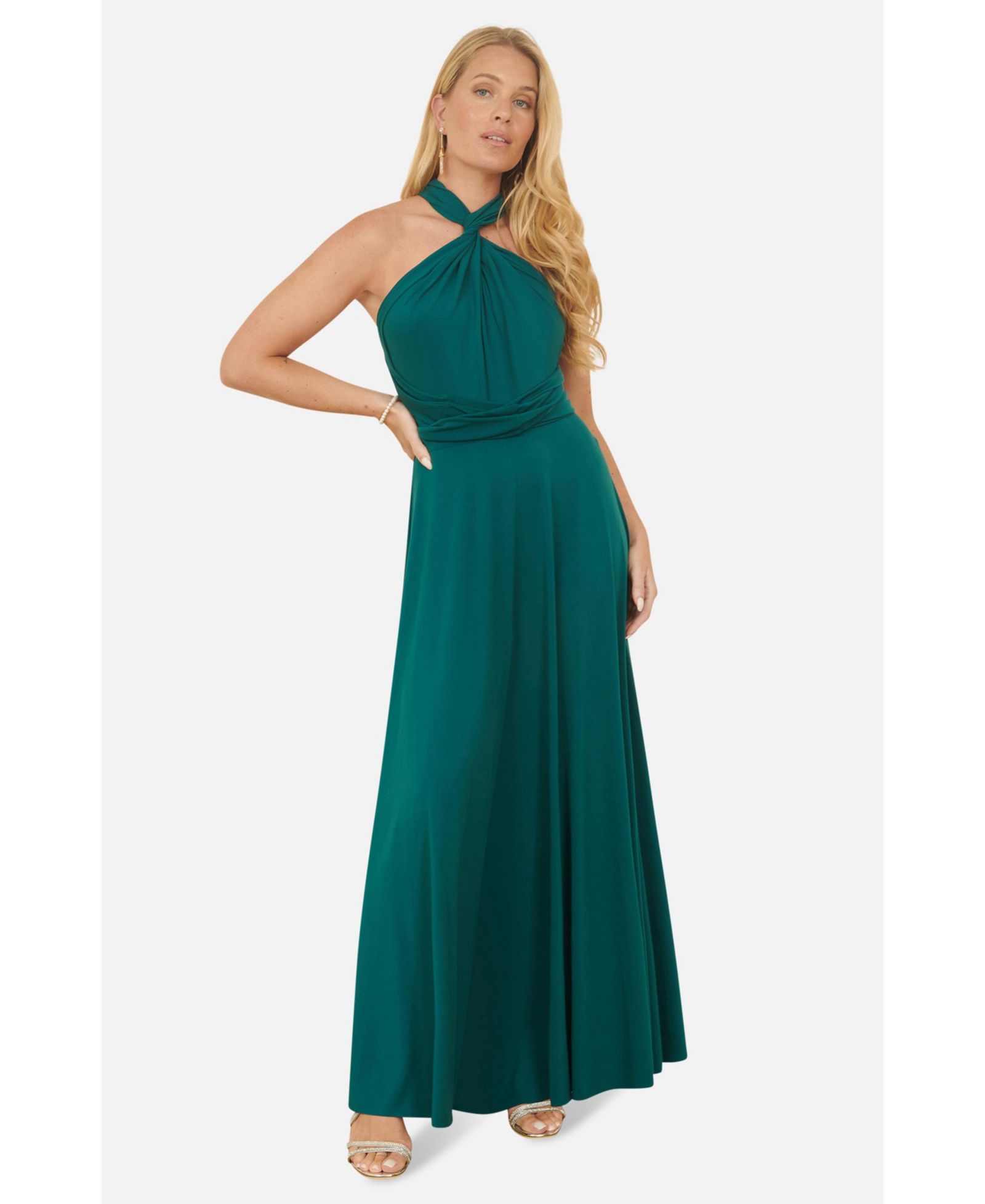Женское платье макси Yumi Jersey Stretch