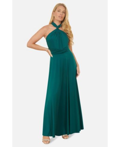 Yumi Women's Jersey Stretch Multiway Maxi Dress