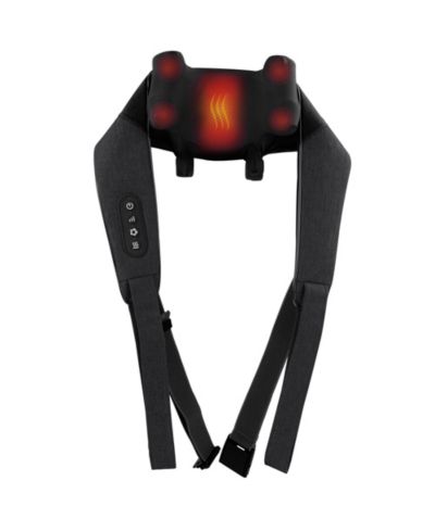 Miko Wave Heated Neck & Back Massager with Heat, Cordless and Hands-Free