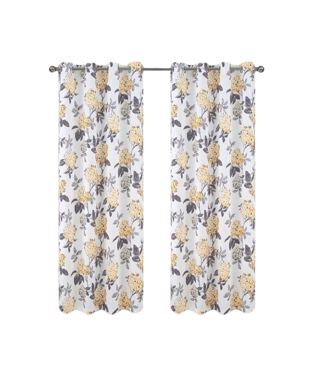 Шторы Olivia Gray 100% Polyester 200 GSM Hydrangea Printed Blackout