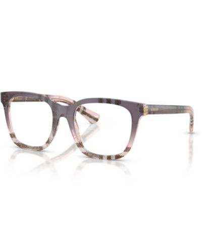 Burberry Женские квадратные пластиковые очки BE2455