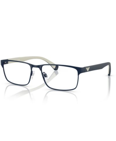 Мужские металлические очки Emporio Armani Man Rectangle EA1105