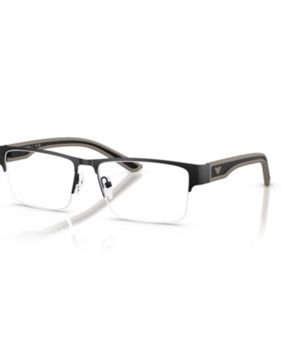 Мужские очки Emporio Armani Man Rectangle Metal EA1182