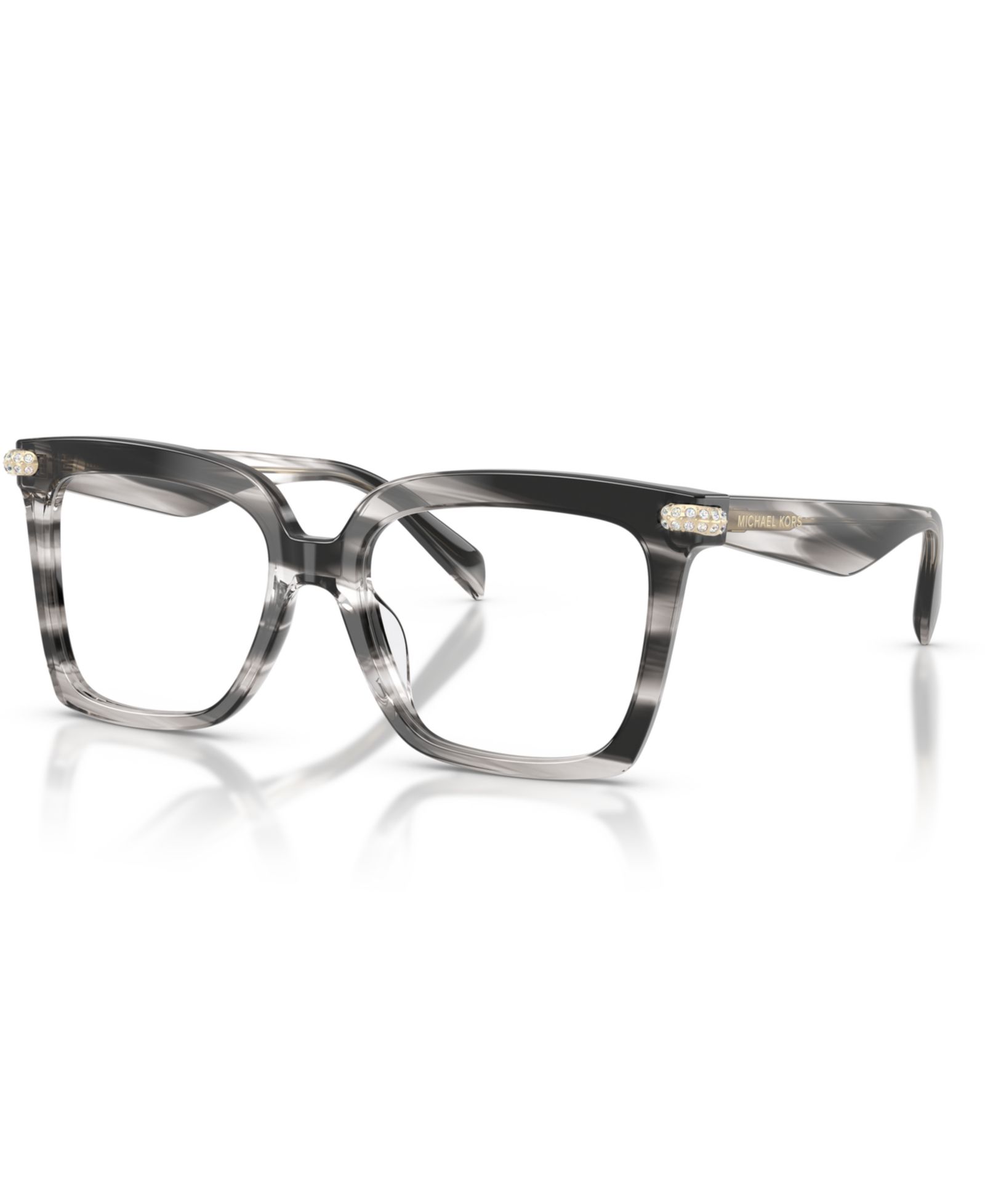 Michael Kors Woman Square Plastic MK4191BU Exumas Eyeglasses