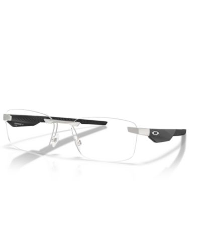 Oakley Unisex Rectangle Metal OX3126 Steakhouse 1.0 Eyeglasses