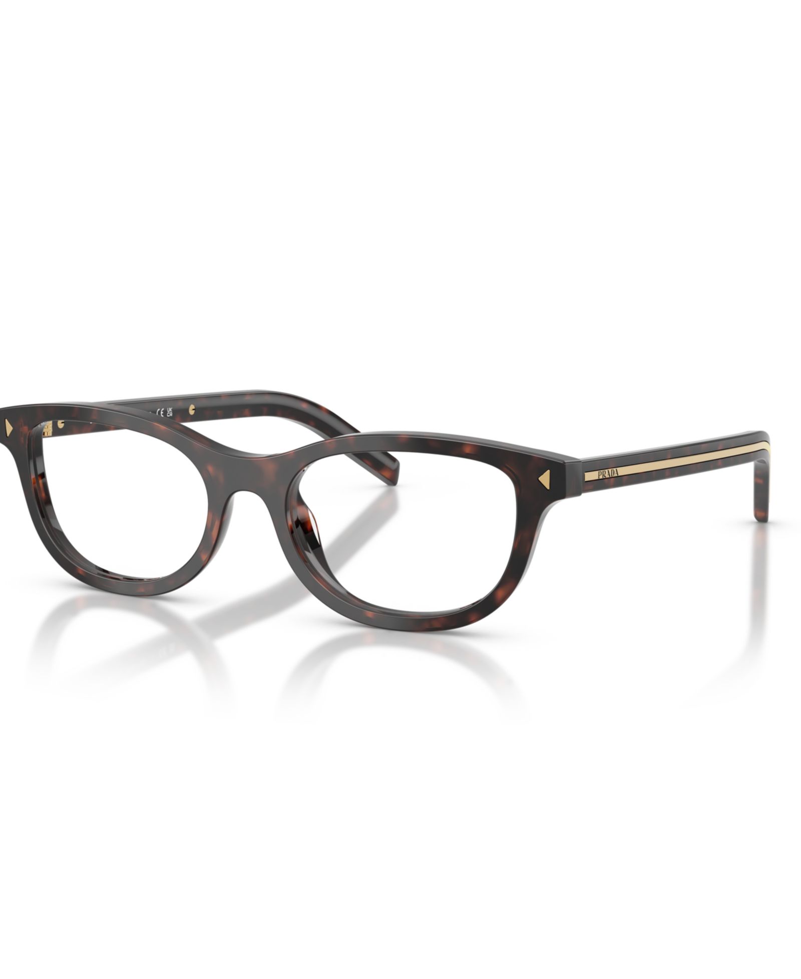 Женские очки Prada Oval Plastic PR D01VU