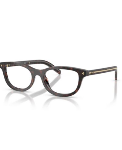 Prada Woman Oval Plastic PR D01VU Eyeglasses