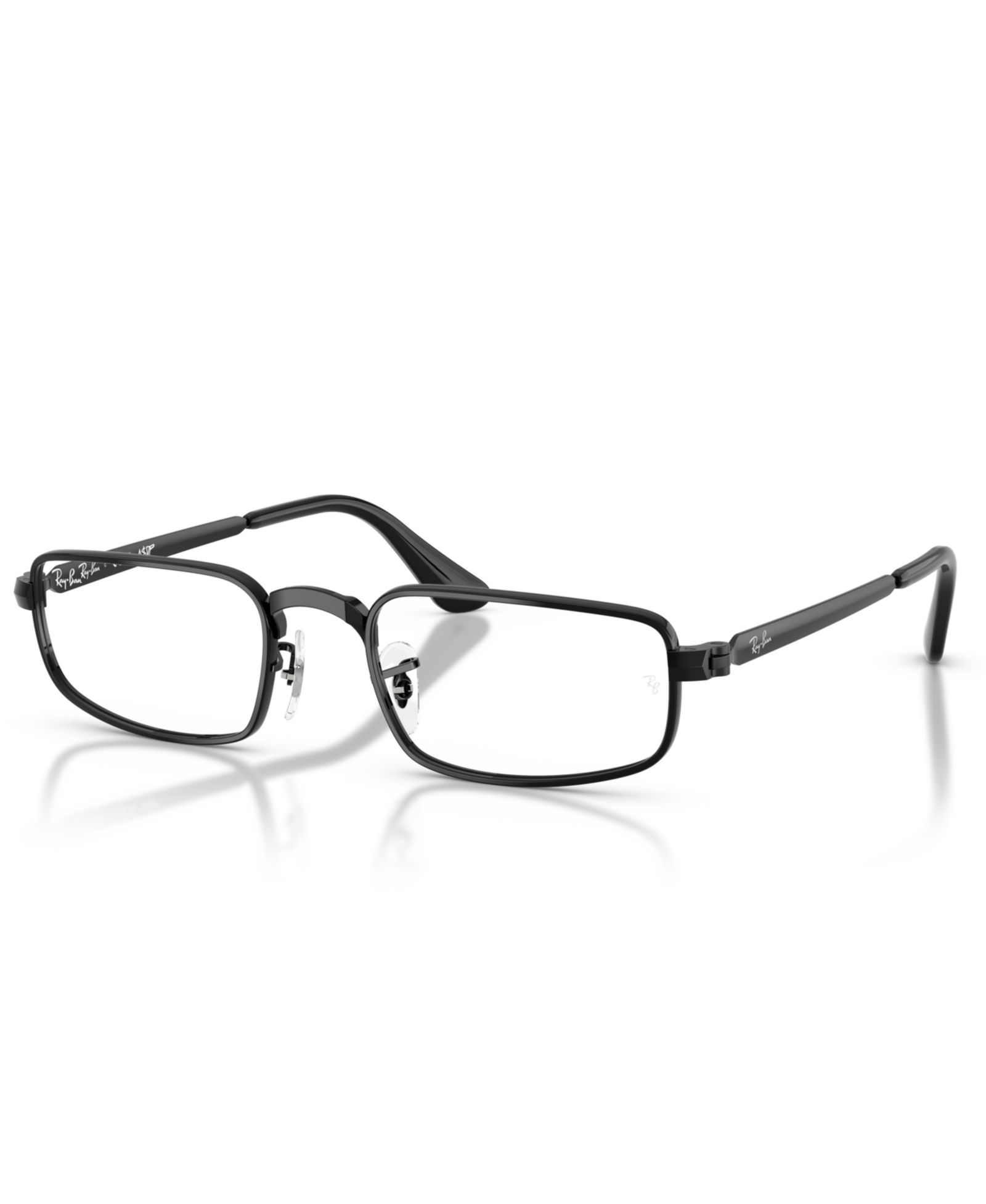 Ray-Ban Унисекс прямоугольные металлические очки RB3927V Optics By A$AP Rocky