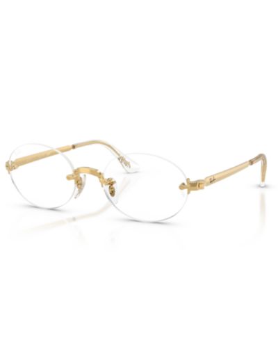 Ray-Ban Unisex Oval Metal RB3929V Optics By A$AP Rocky Eyeglasses