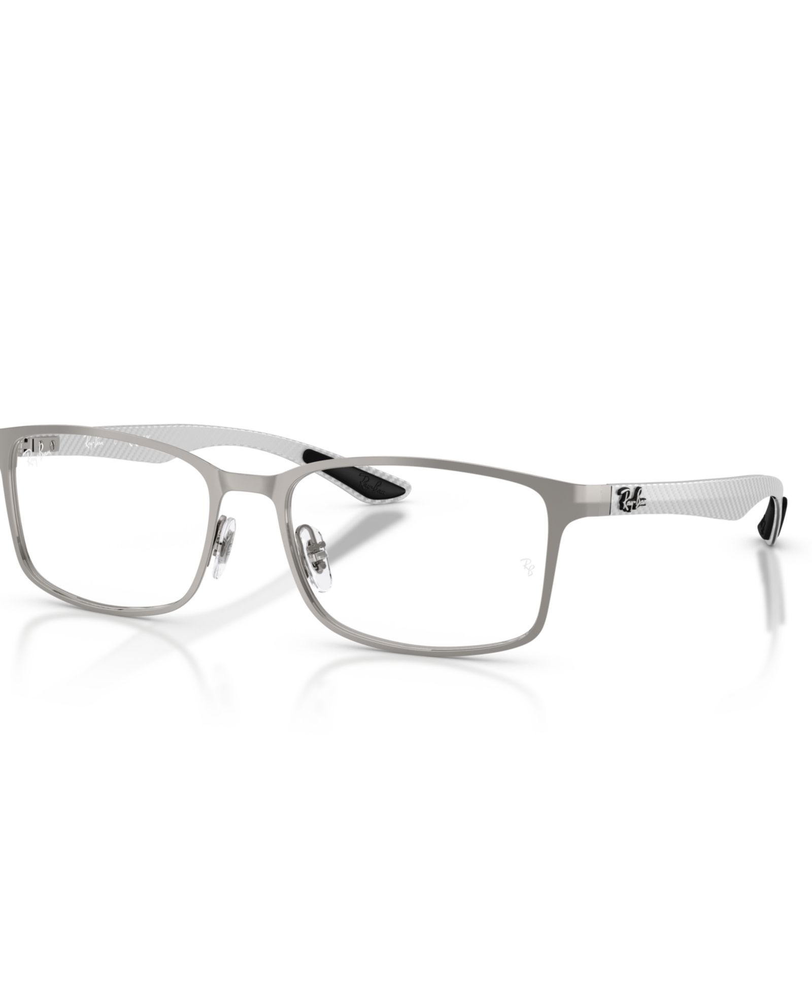 Ray-Ban очки в металлической прямоугольной оправе RB8424 Unisex
