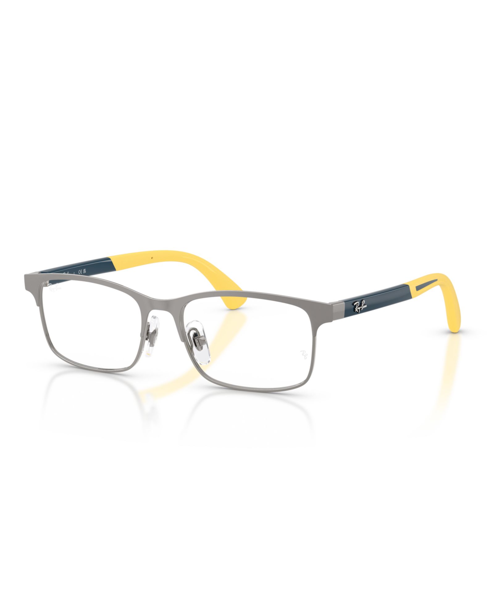 Очки Ray-Ban для детей, прямоугольные, металлические, RB1061 (11-13 лет)