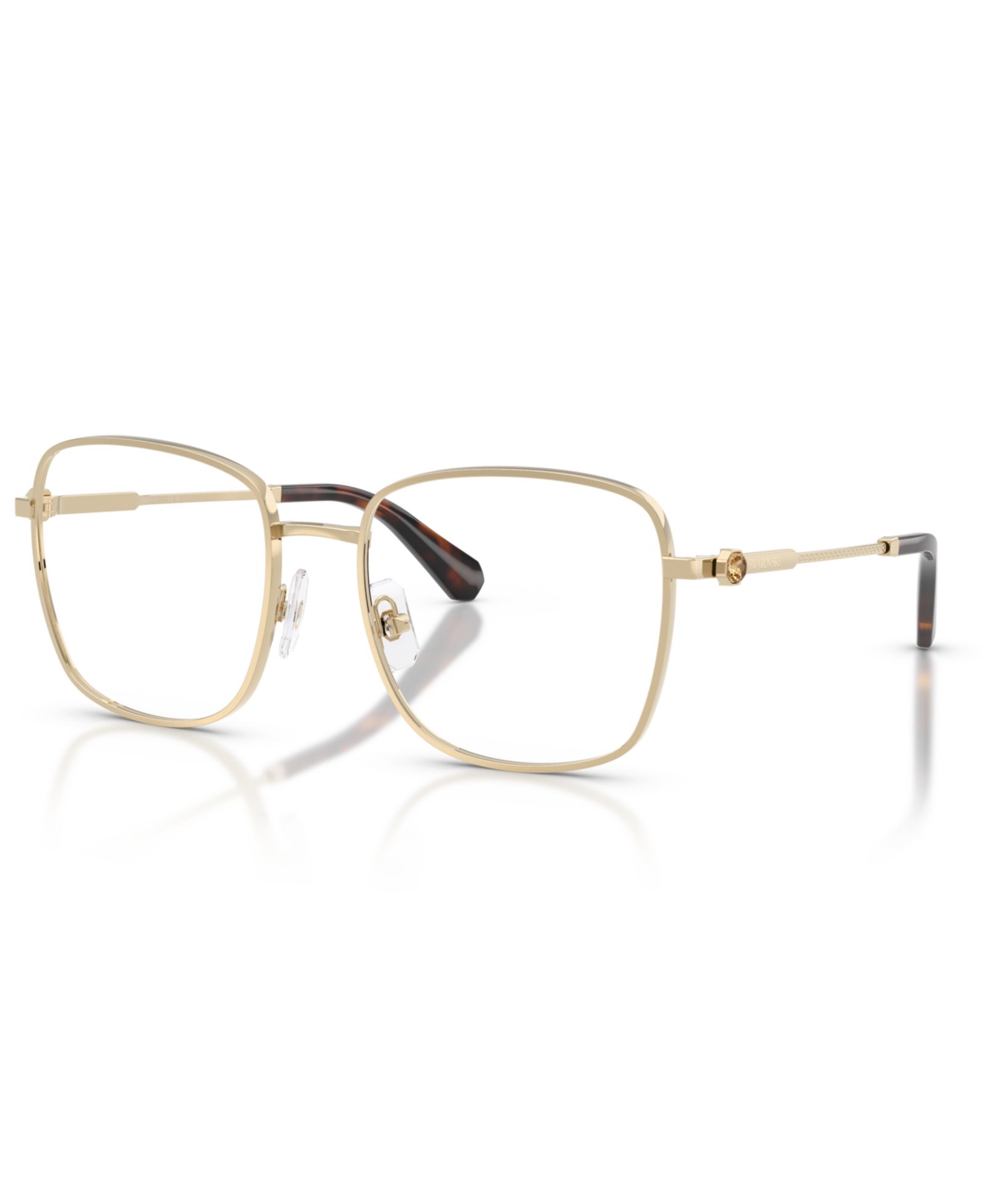 Swarovski Женские квадратные металлические очки SK1036