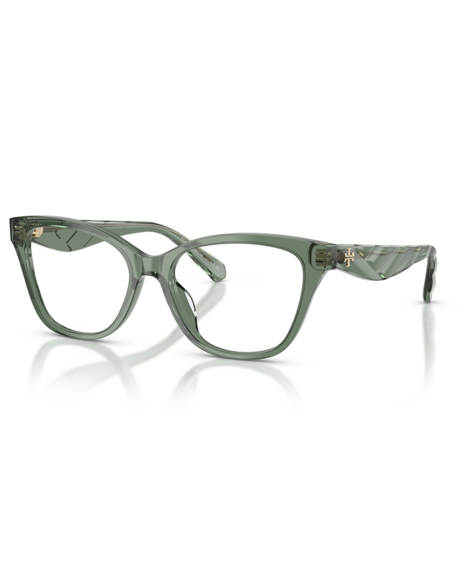 Женские очки в пластиковой оправе Tory Burch Cat Eye TY2170U