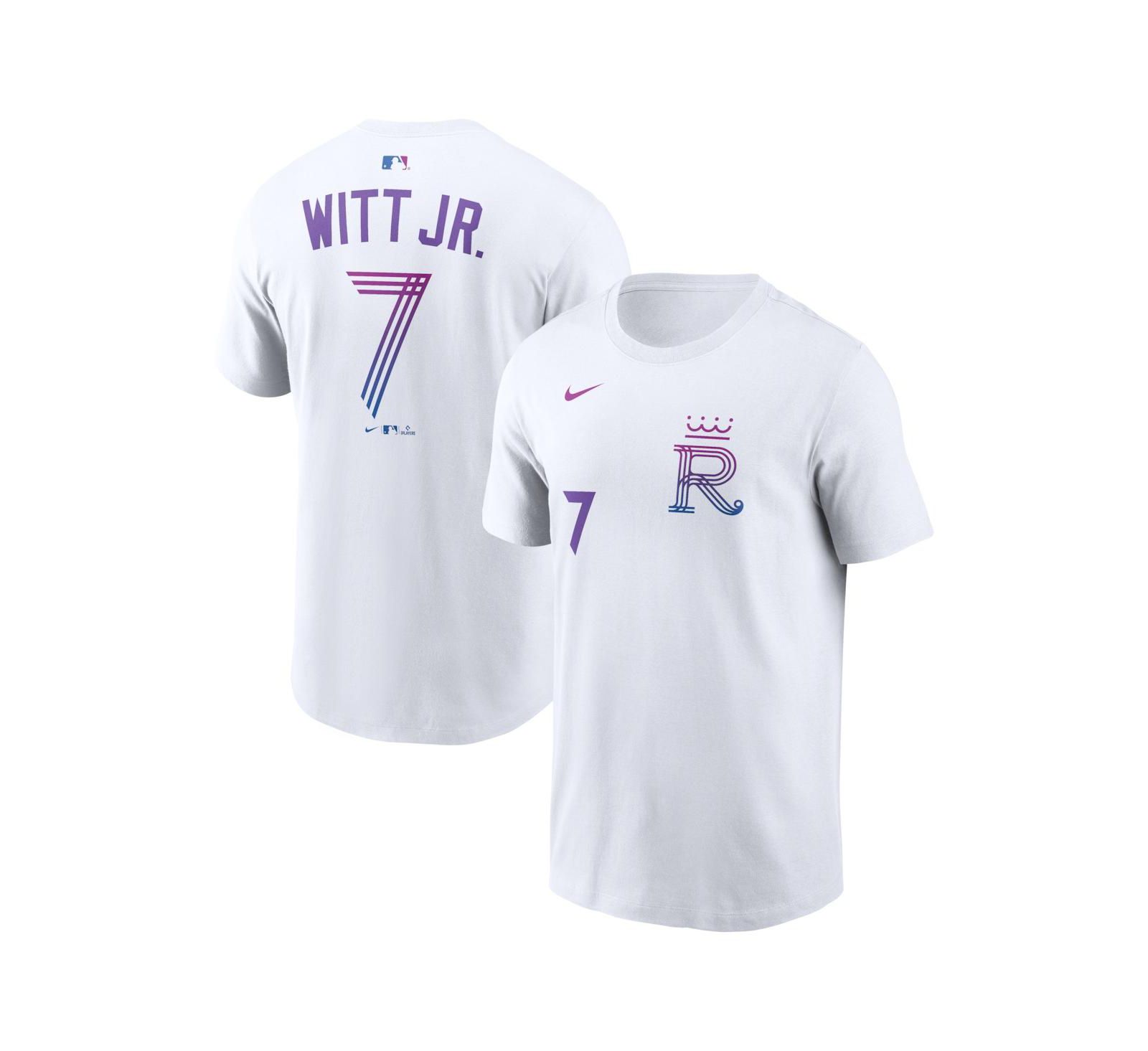 Мужская футболка Nike Bobby Witt Jr. White Kansas City Royals 2026 City Connect