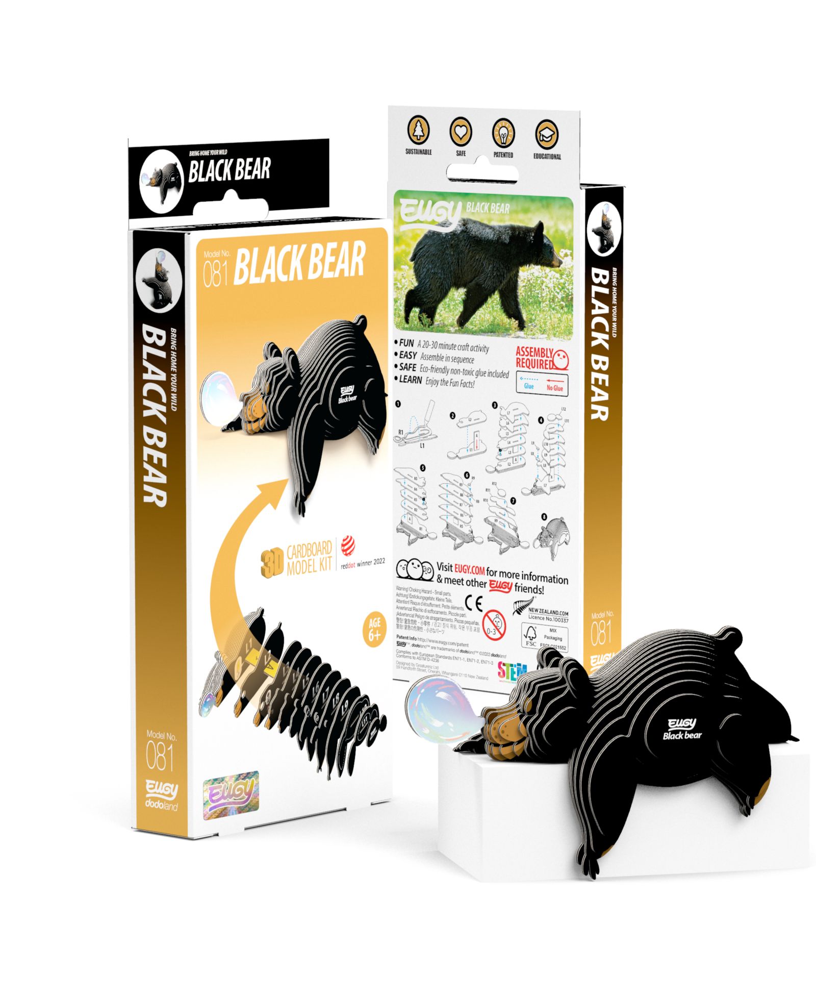 Eugy 3D Пазл Bear
