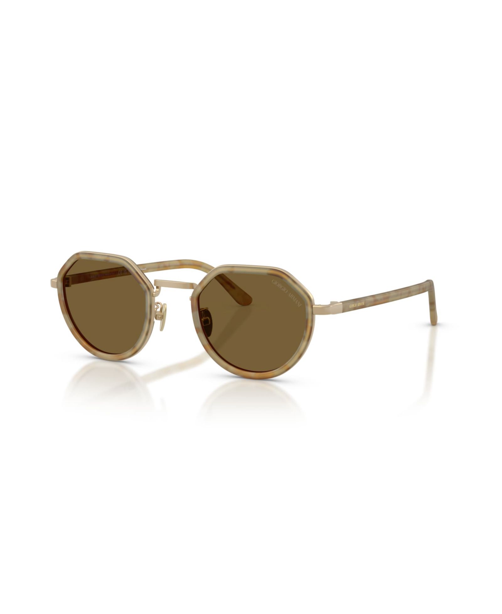Giorgio Armani Men's Round Sunglasses, AR6181