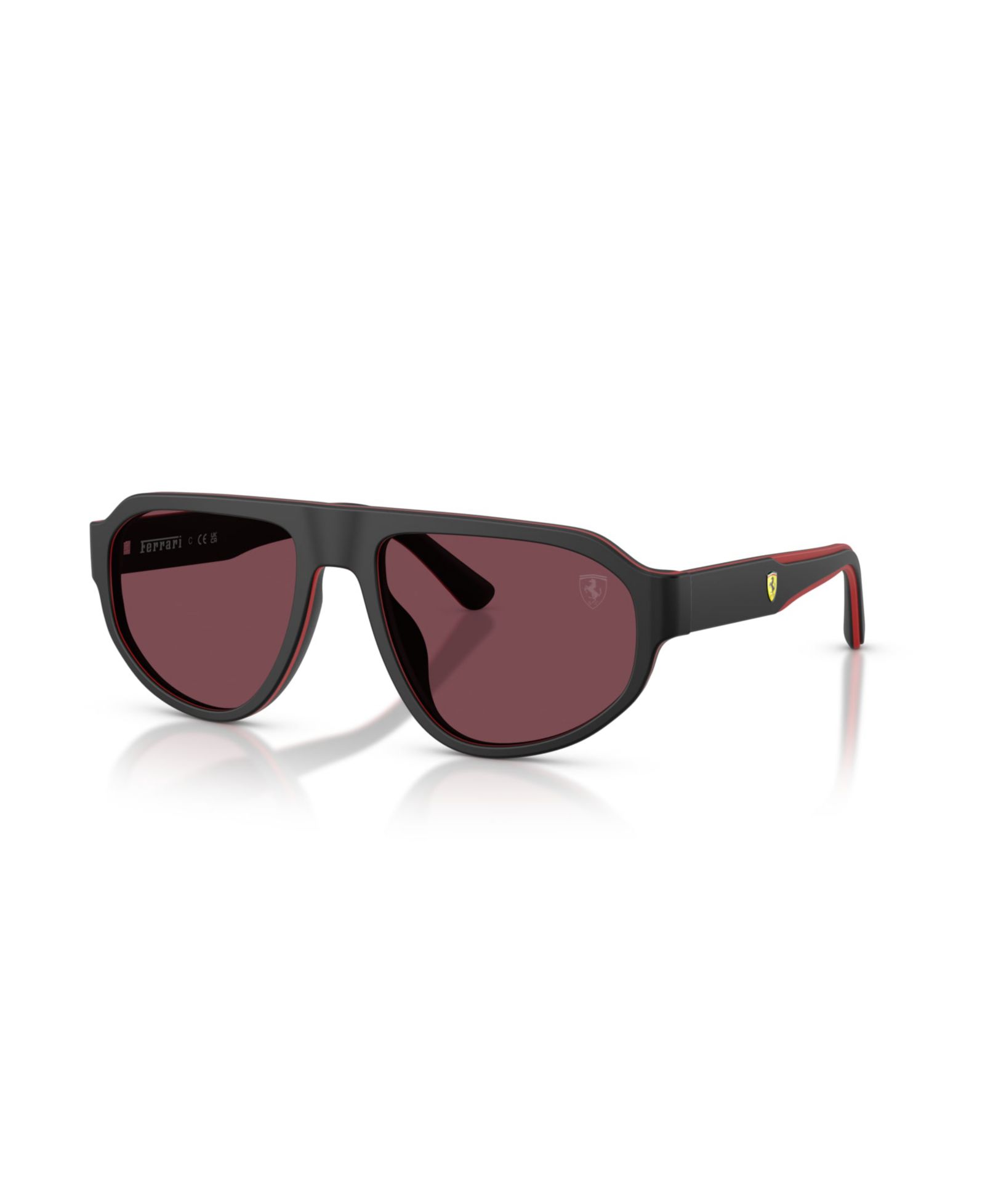 Мужские солнцезащитные очки Scuderia Ferrari Geometric, FZ6027U