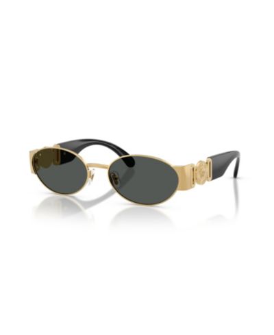 Versace Мужские овальные солнцезащитные очки, VE2299