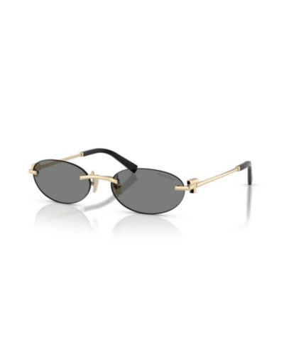 Унисекс овальные солнцезащитные очки Tiffany & Co. TF3119D