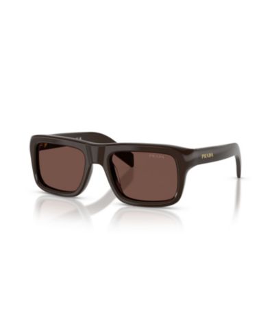 Солнцезащитные очки Prada Мужские прямоугольные, PR D11S